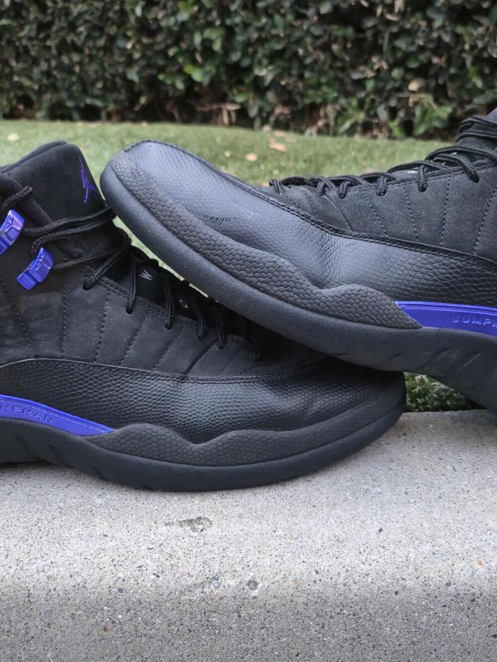 Nike Air Jordan 12 XII Retro 2020 Dark Concord Black Purple Men's Shoes SZ 11.5